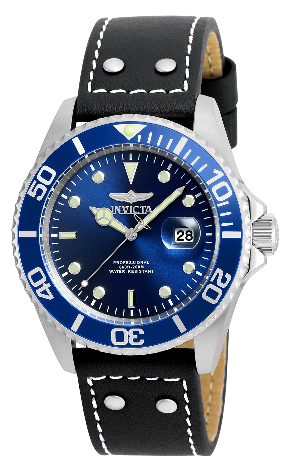 Invicta Pro Diver Men's Watch - 43mm, Black (ZG-22068)