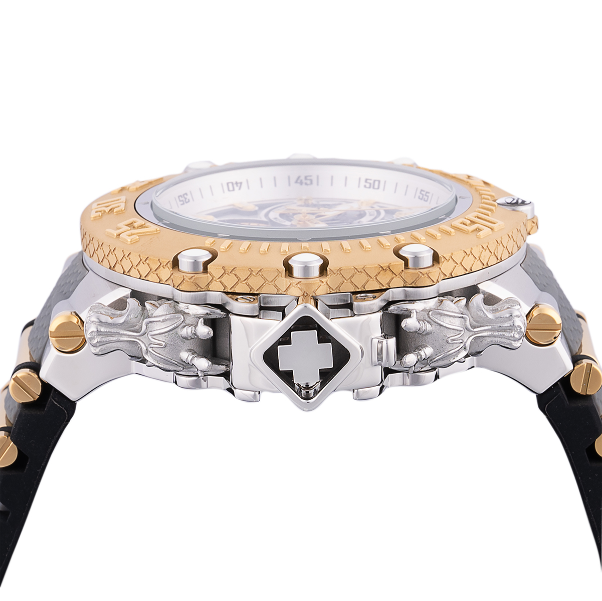 Invicta Subaqua Noma VII Swiss Ronda Z60 Caliber Men's Watch w/ Mother of Pearl Dial - 52mm, Grey, Black, Gold (46480)