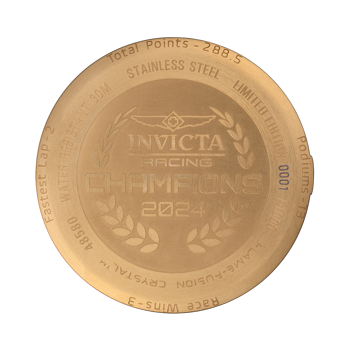 #1 LIMITED EDITION - Invicta Racing Men's Watch - 43mm, Black (48580-N1)