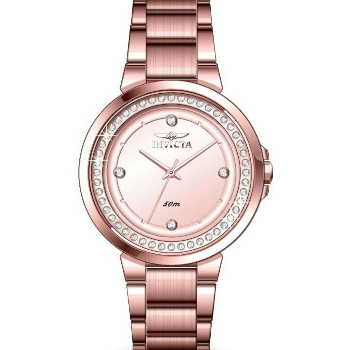 Invicta Angel Women's Watch - 33mm, Rose Gold (50167)