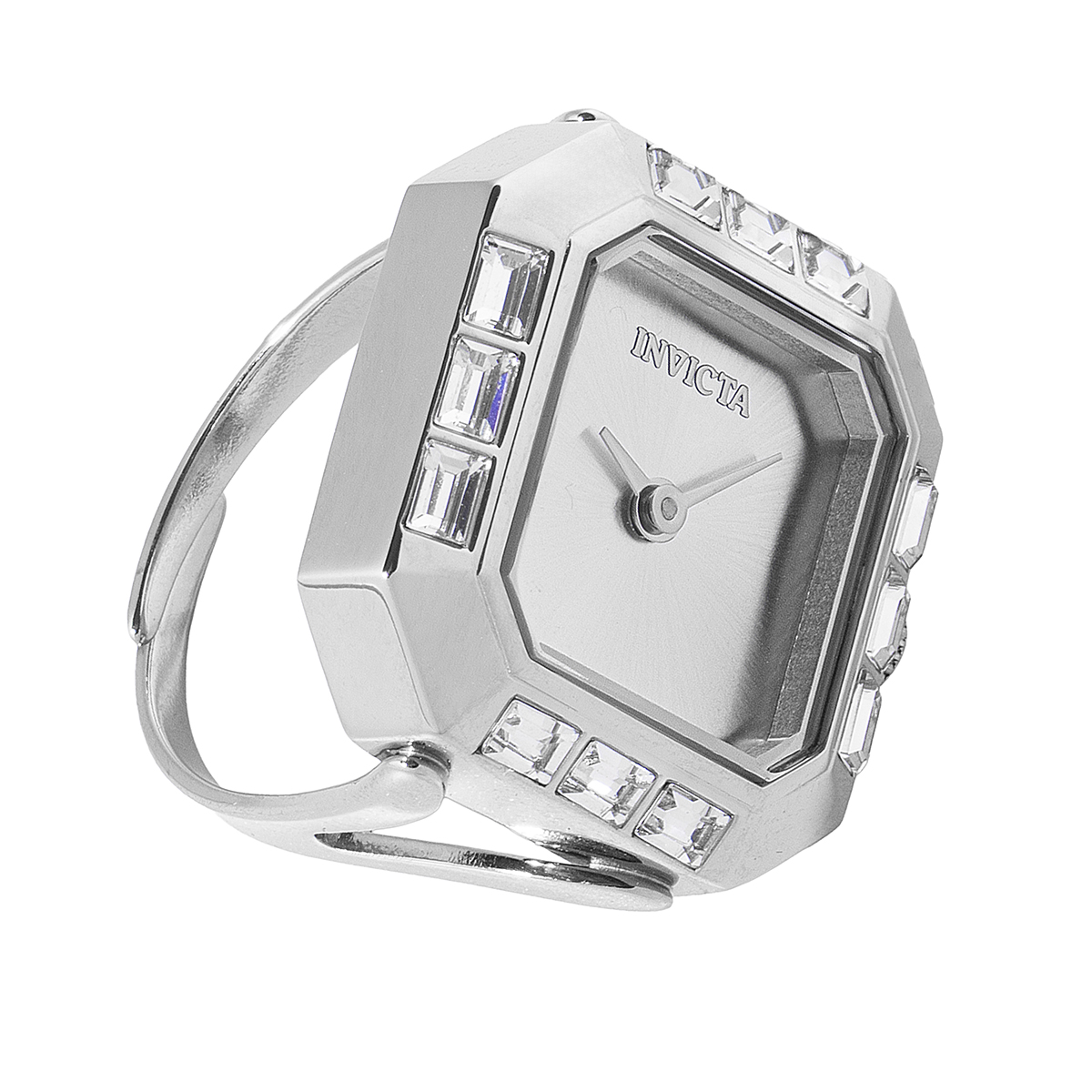 Invicta Mini Angel Women's Ring Watch - 21.5mm, Silver (49580)