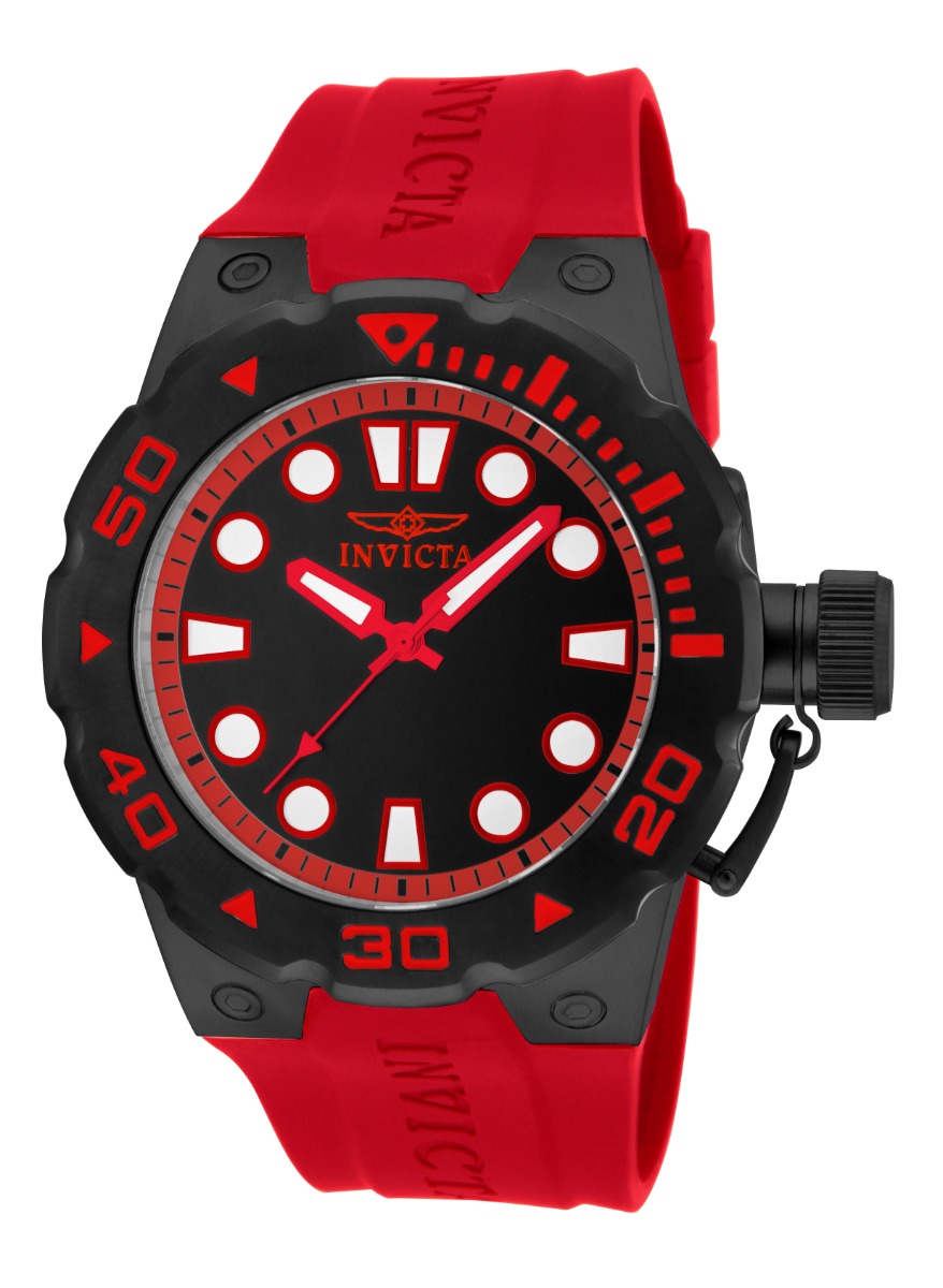 Invicta Pro Diver Men's Watch - 51mm, Red (16139)