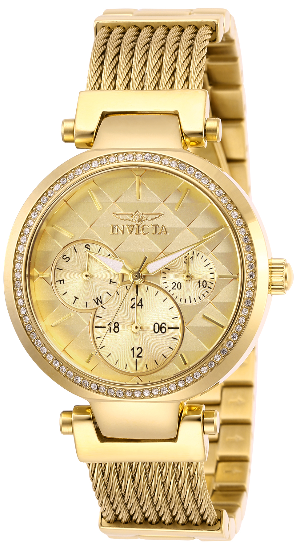 Invicta Angel Eterna Women's Watch - 36mm. Gold (28918)