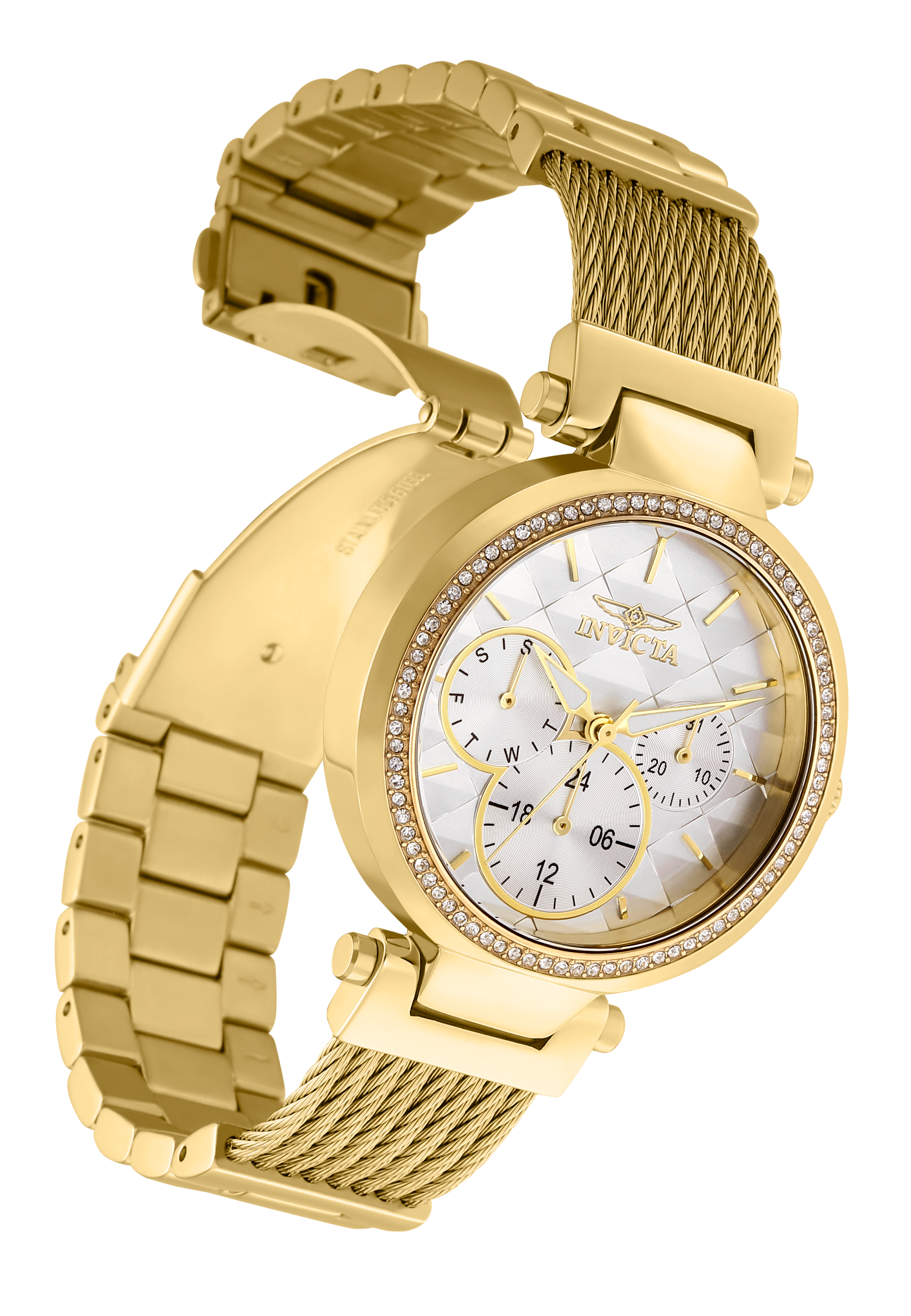 Invicta Angel Eterna Women's Watch - 36mm, Gold (28917) 4 Invicta Angel Eterna Women's Watch - 36mm, Gold (28917)