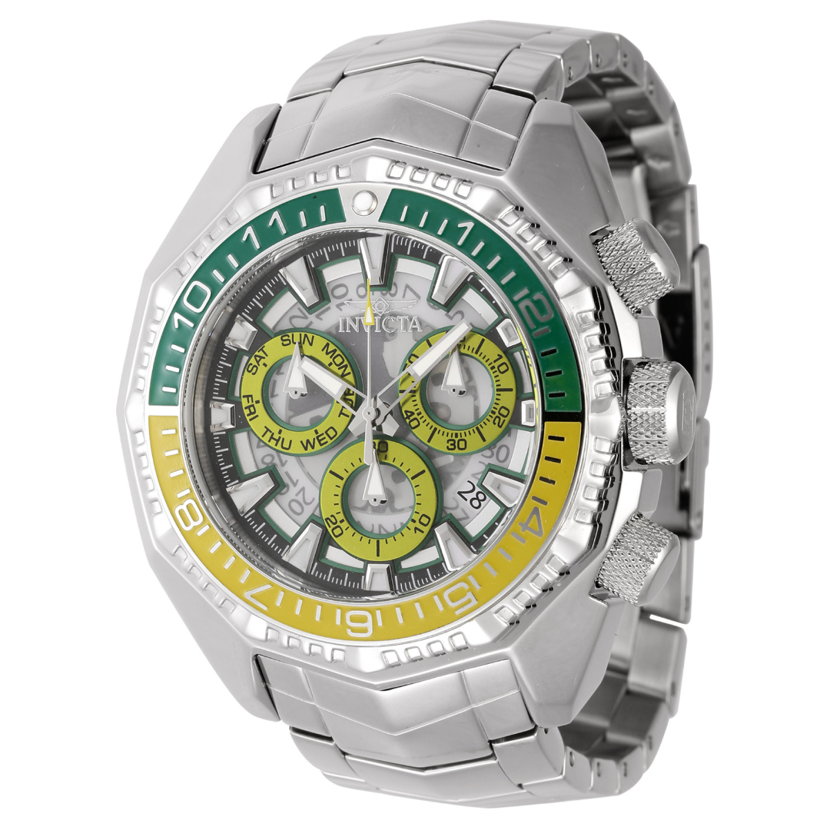 Invicta Akula Swiss Ronda Z60 Caliber Men's Watch - 55mm, Steel (44295)
