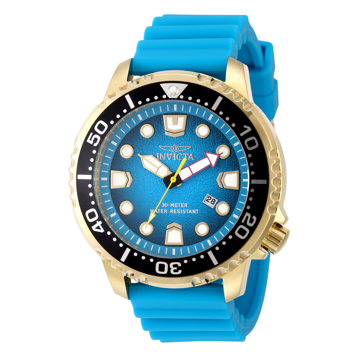Invicta Pro Diver Abyss Men's Watch - 48mm, Light Blue (49548)