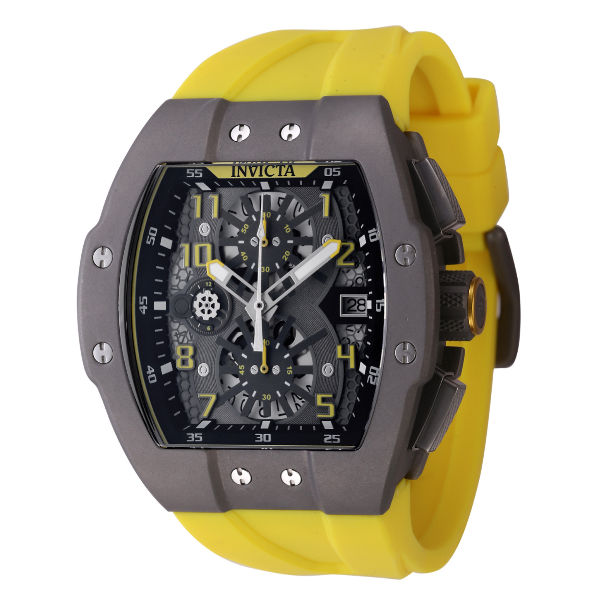 #1 LIMITED EDITION - Invicta Racing Men's Watch - 47mm, Yellow (47188-N1)