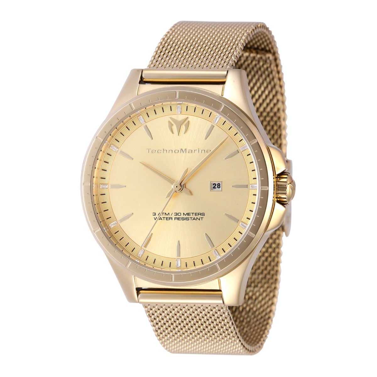 TechnoMarine MoonSun Women's Watch - 36mm, Gold (TM-822038)