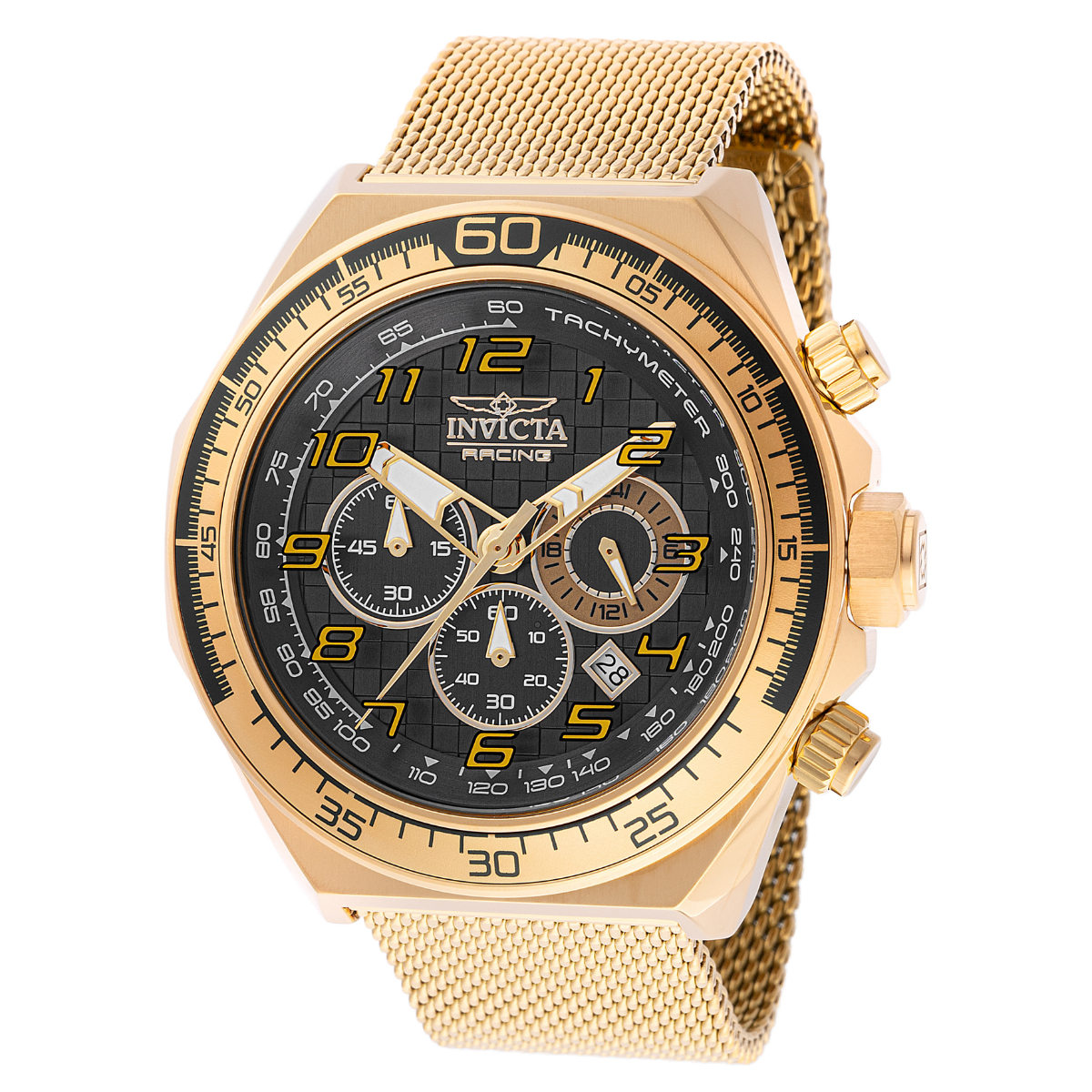 Invicta Racing Men's Watch - 50mm. Gold (47903)