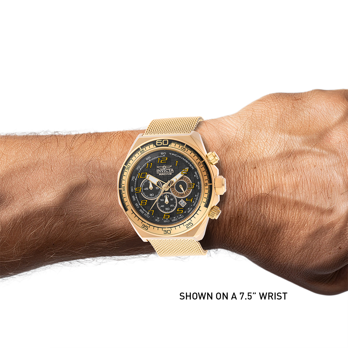 Invicta Racing Men's Watch - 50mm. Gold (47903)