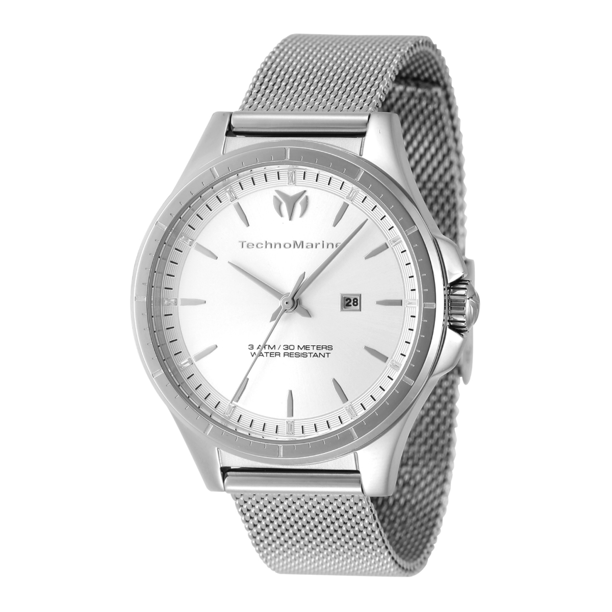 TechnoMarine MoonSun Women's Watch - 36mm, White (TM-822032)