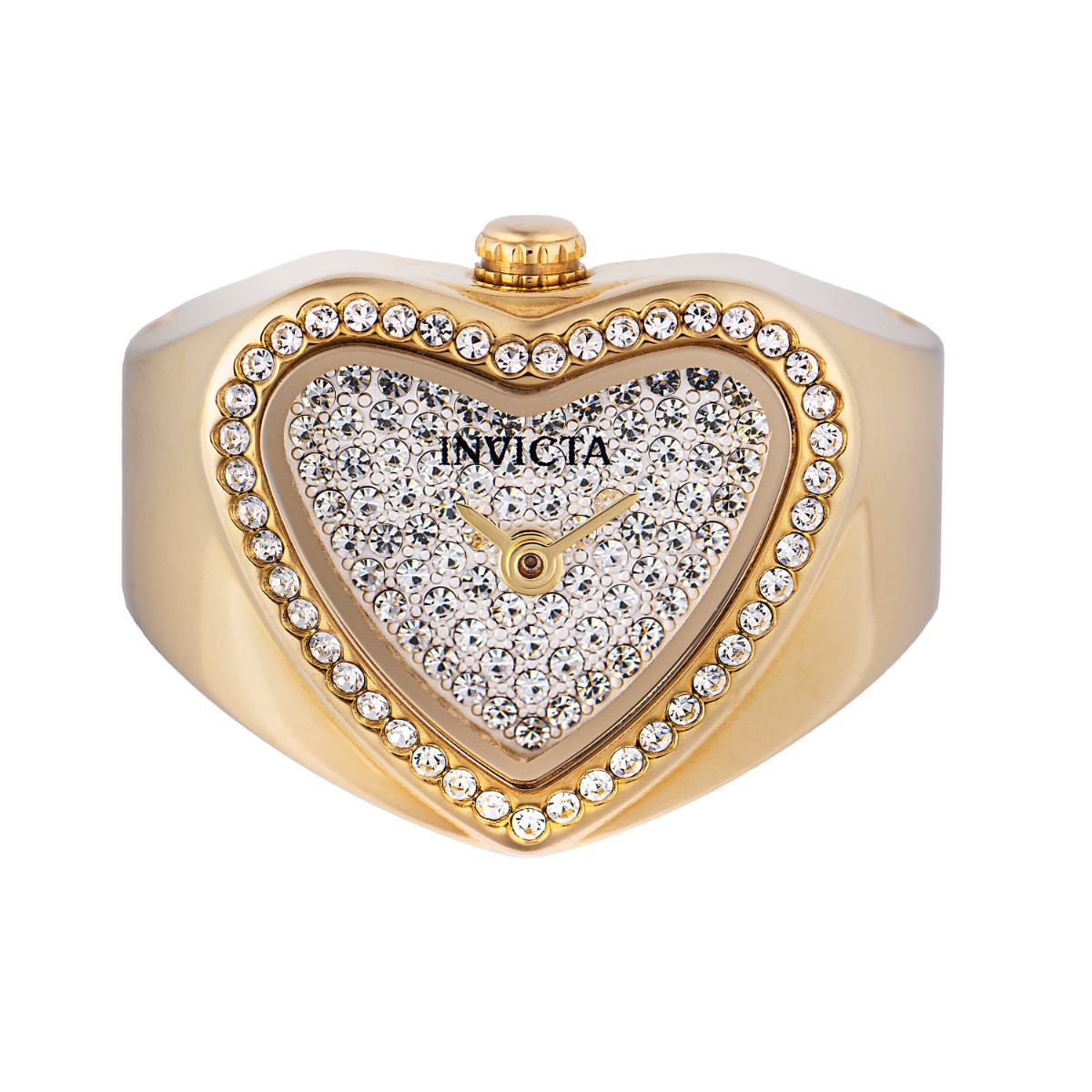 Invicta Mini Angel Women's Ring Watch - 18.5mm, Gold (49577)