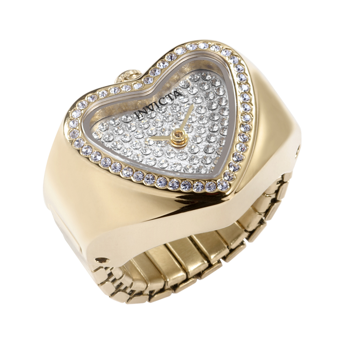 Invicta Mini Angel Women's Ring Watch - 18.5mm, Gold (49577)