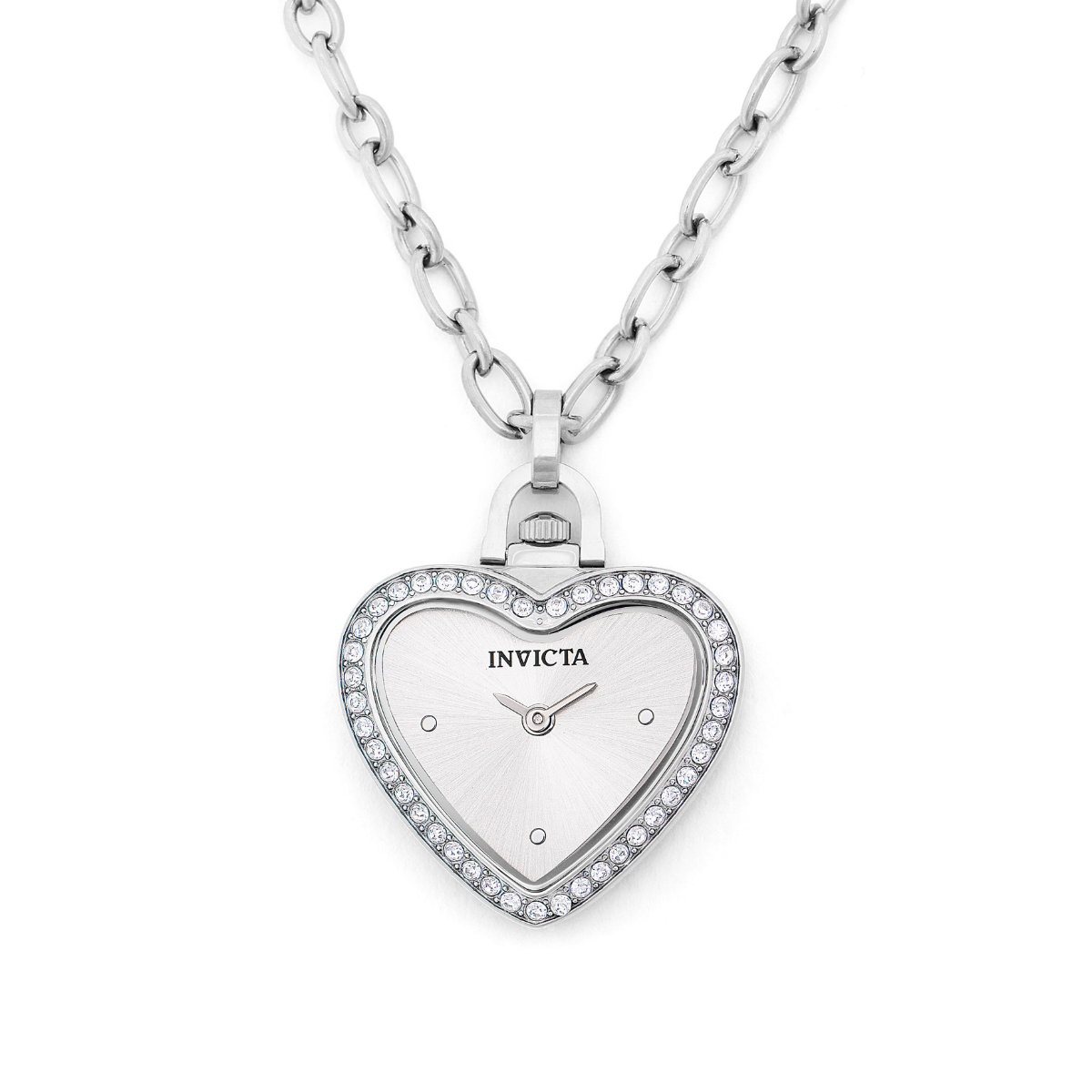 Invicta Mini Angel Women's Necklace Watch - 27.5mm, Silver (49937)