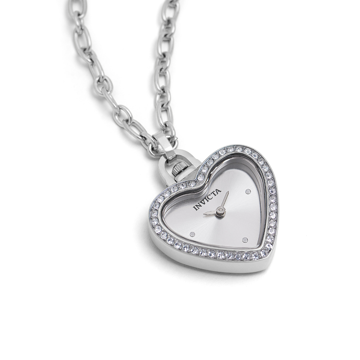 Invicta Mini Angel Women's Necklace Watch - 27.5mm, Silver (49937)