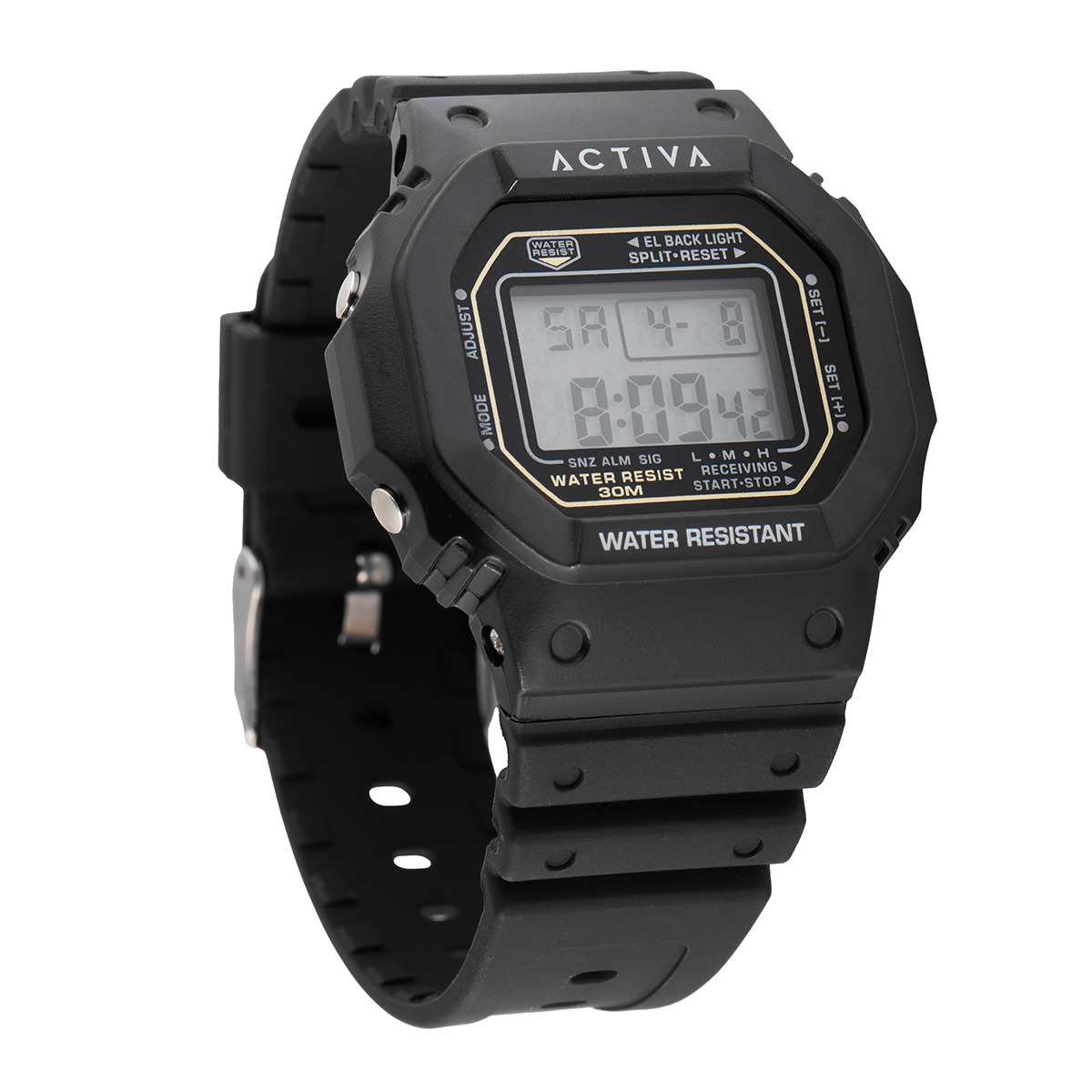 Activa Retro X Invicta Men's Digital Watch - 44.5mm. Black (ACW424-002)