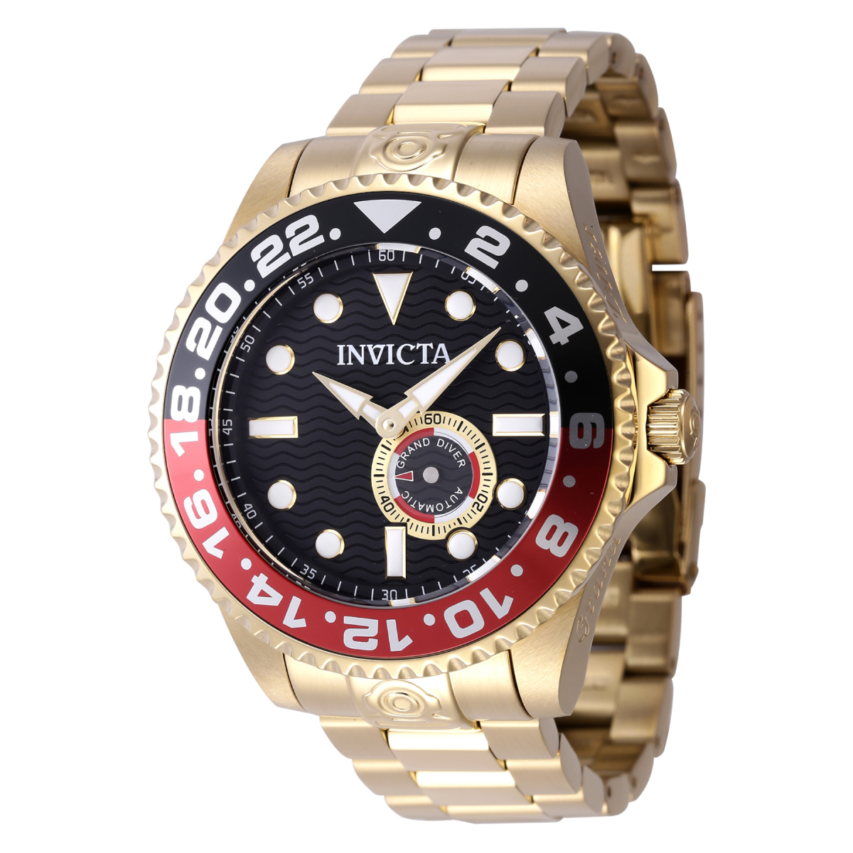Invicta Grand Diver Automatic Men's Watch - 47mm. Gold (47299)