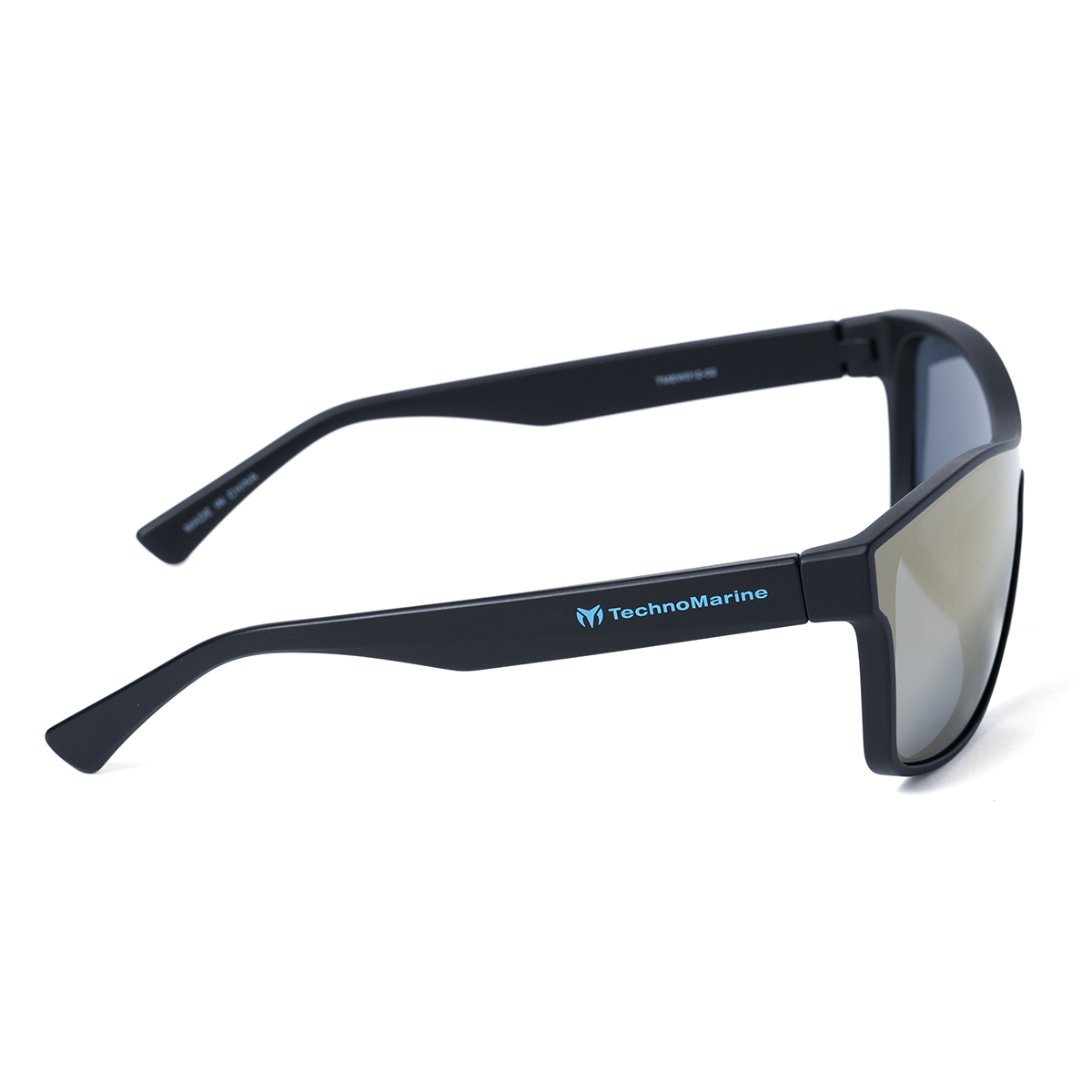 TechnoMarine Unisex Polarized Sunglasses, Gold (TMEW012-02)