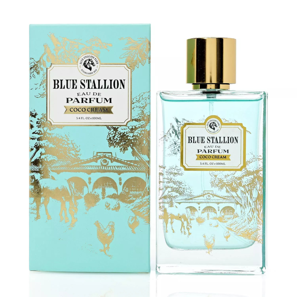 Blue Stallion X Invicta Angel Ladies Perfume, Coco Cream (BSF-EDP-100-CC)