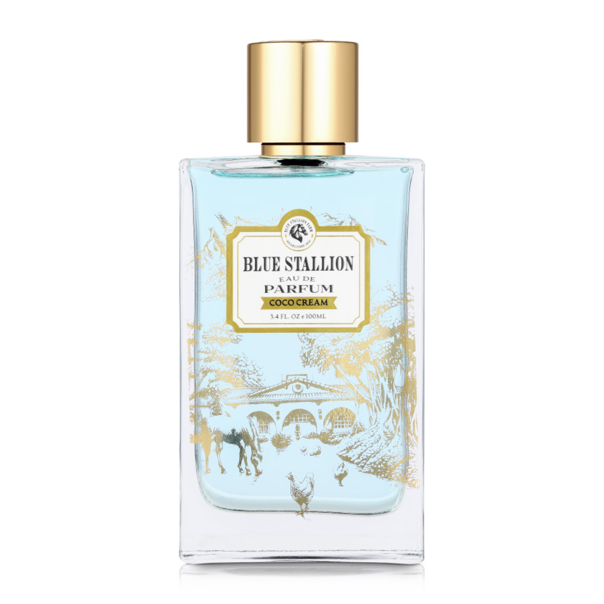 Blue Stallion X Invicta Angel Ladies Perfume, Coco Cream (BSF-EDP-100-CC)