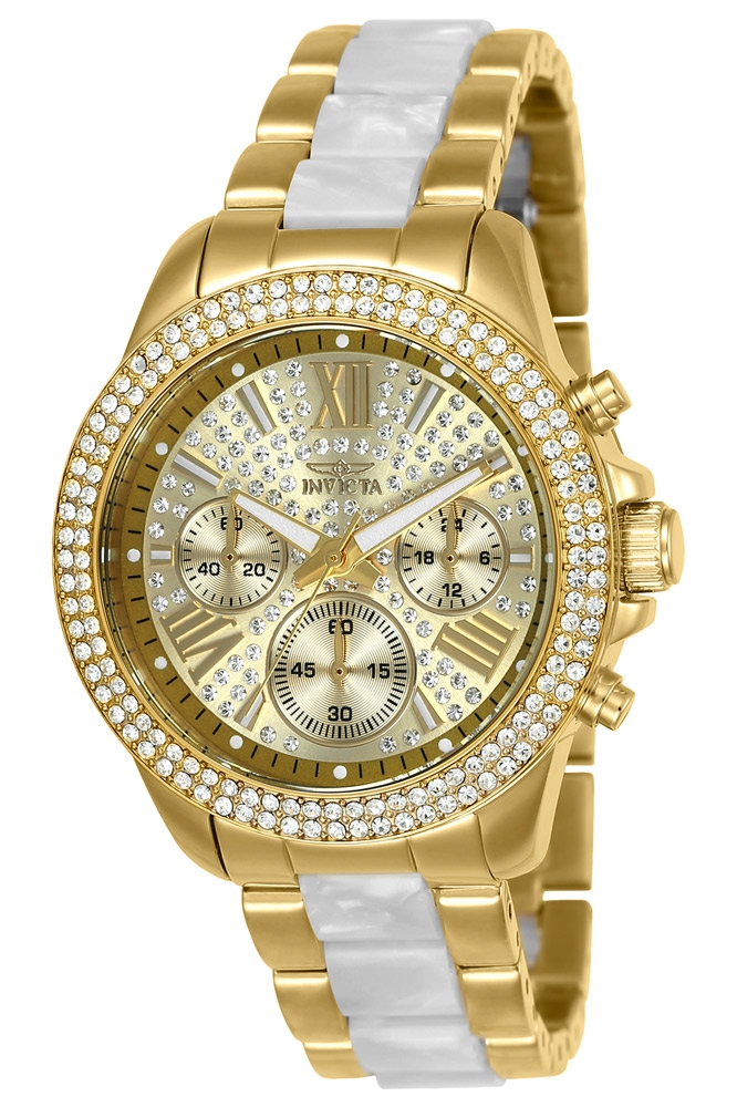 Invicta Angel Women's Watch - 38mm, Gold, Pearl (20511)