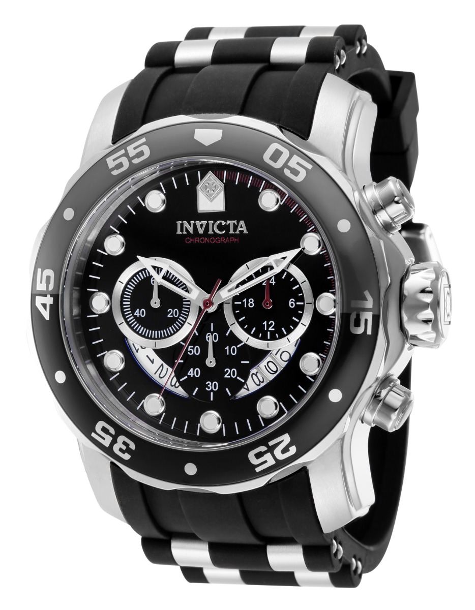 Invicta Pro Diver SCUBA Men's Watch - 48mm. Steel. Black (37230)