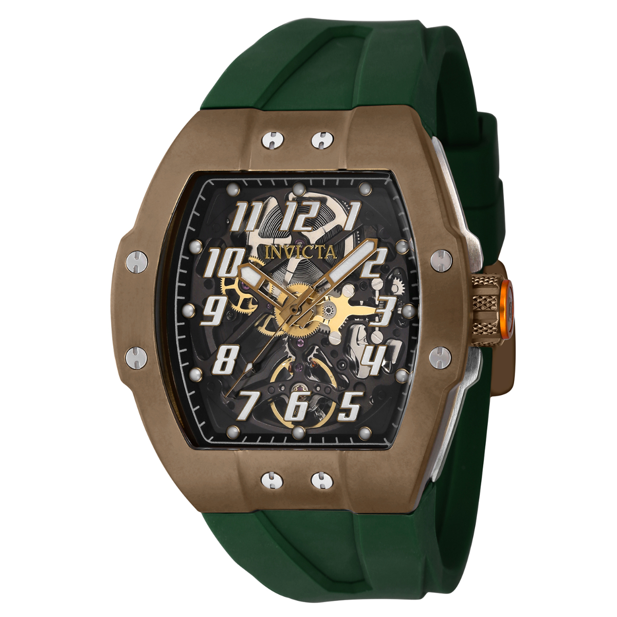 Invicta S1 Rally Diablo Automatic Men's Watch - 44mm, Green (43522)
