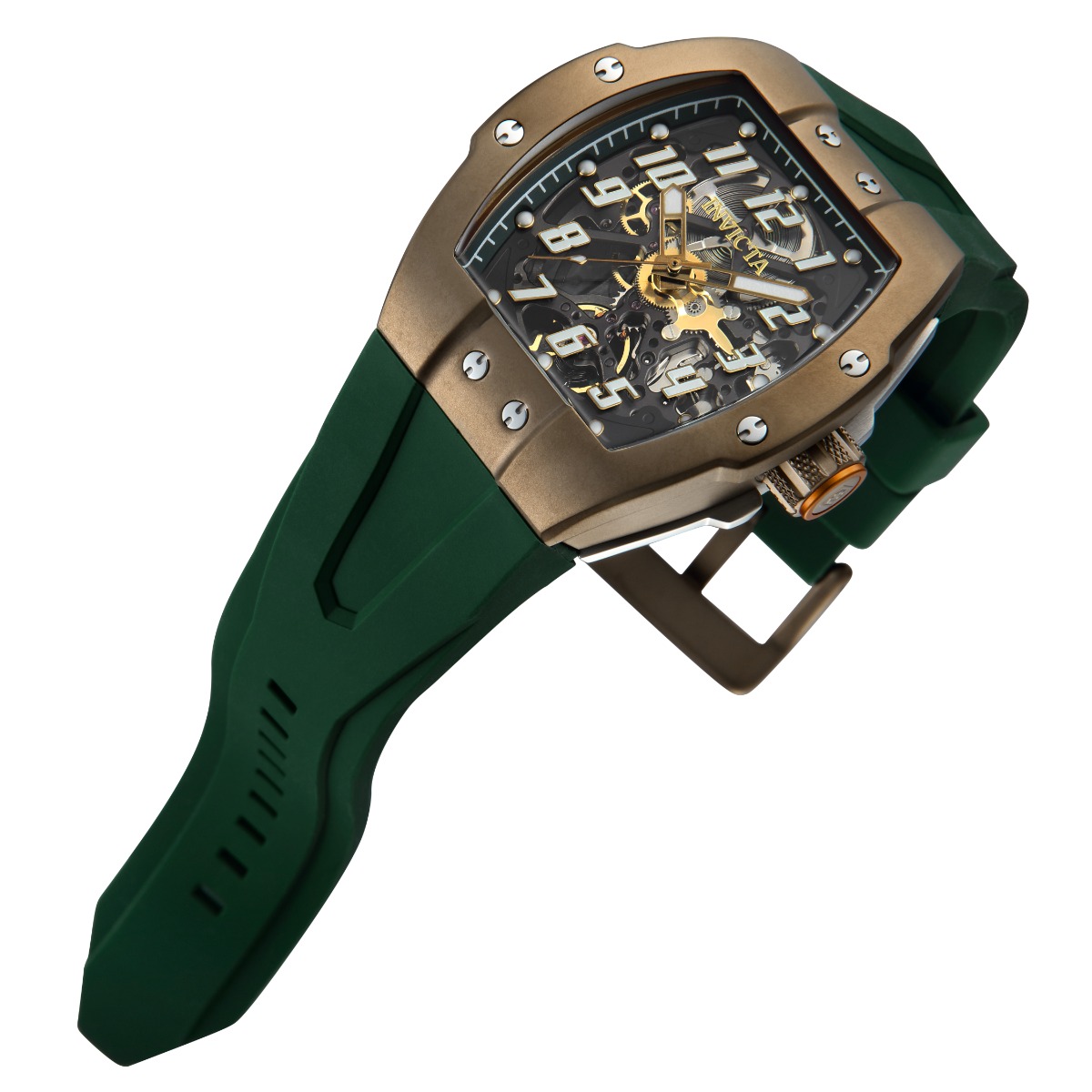 Invicta S1 Rally Diablo Automatic Men's Watch - 44mm, Green (43522)