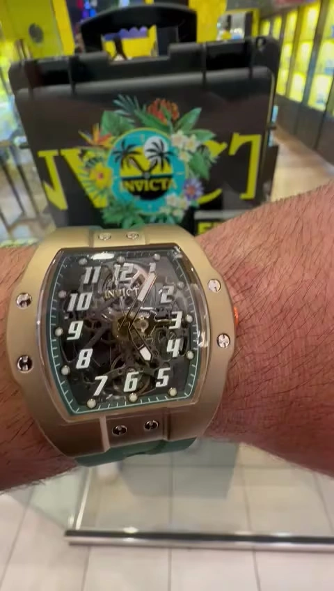 Invicta S1 Rally Diablo Automatic Men's Watch - 44mm, Green (43522)