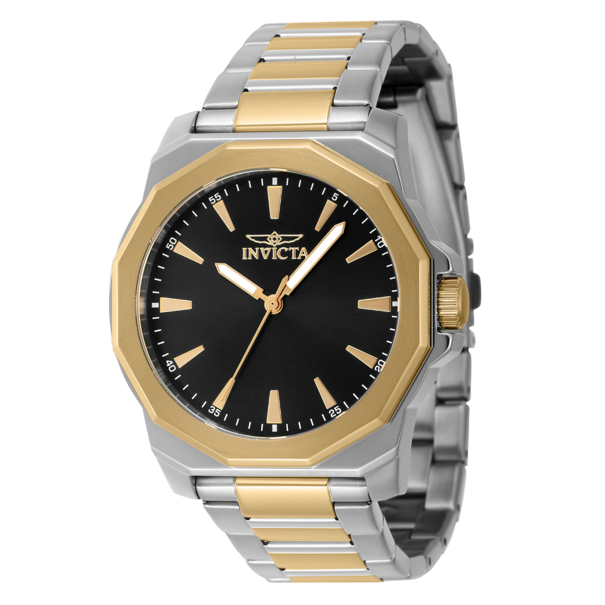 Open Box Invicta Speedway Men's Watch - 42mm, Gold, Steel (AIC-46834)