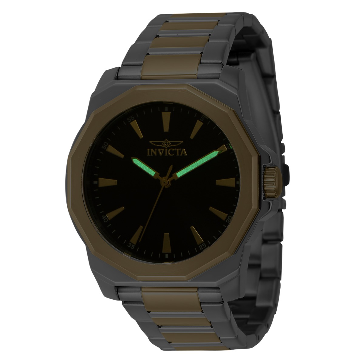 Open Box Invicta Speedway Men's Watch - 42mm, Gold, Steel (AIC-46834)