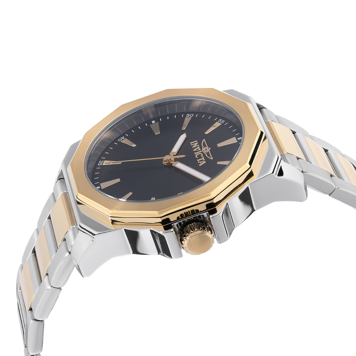 Open Box Invicta Speedway Men's Watch - 42mm, Gold, Steel (AIC-46834)