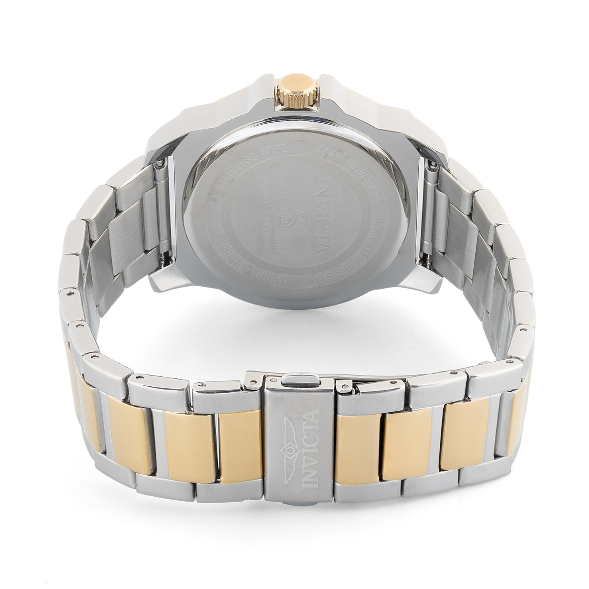 Open Box Invicta Speedway Men's Watch - 42mm, Gold, Steel (AIC-46834)