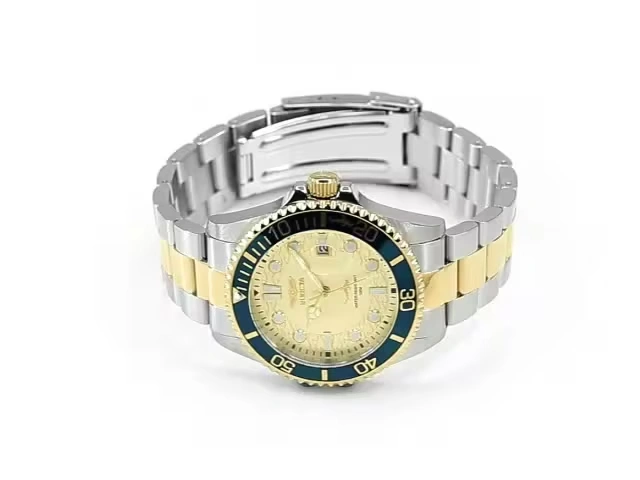 Invicta Pro Diver Men's Watch - 43mm, Steel, Gold (30022)