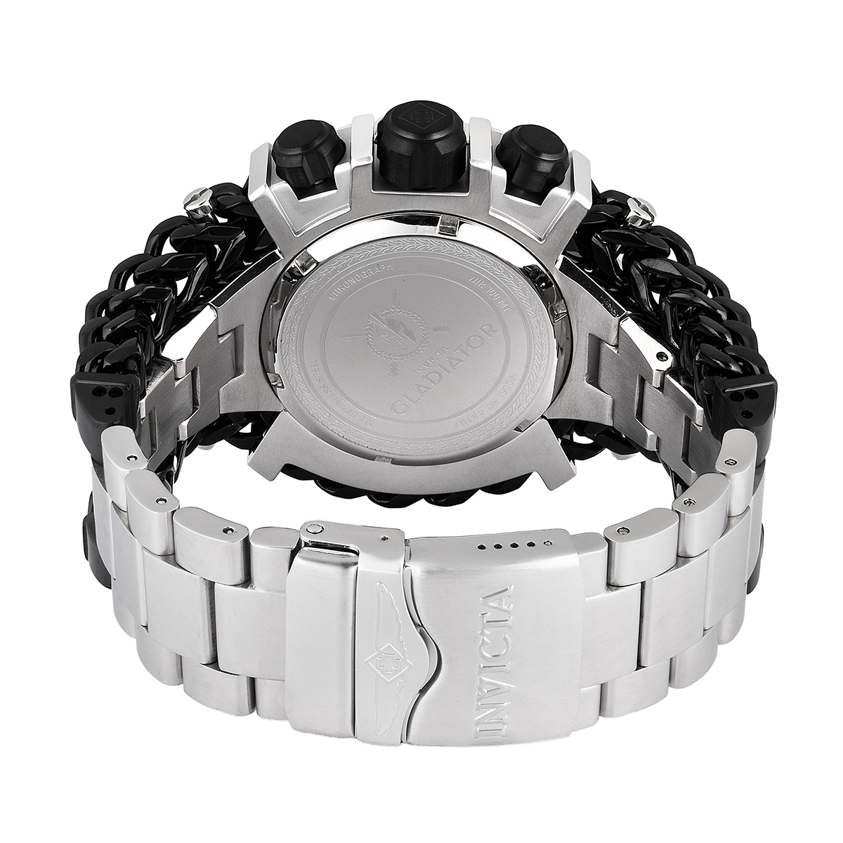 Invicta Gladiator Men's Watch - 58.3mm, Black, Steel (48187)