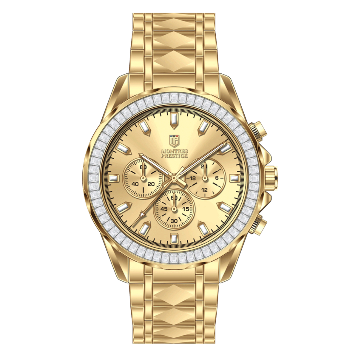 Montres Prestige X InvictaMen's Watch - 44.5mm, Gold (MPW-0333)
