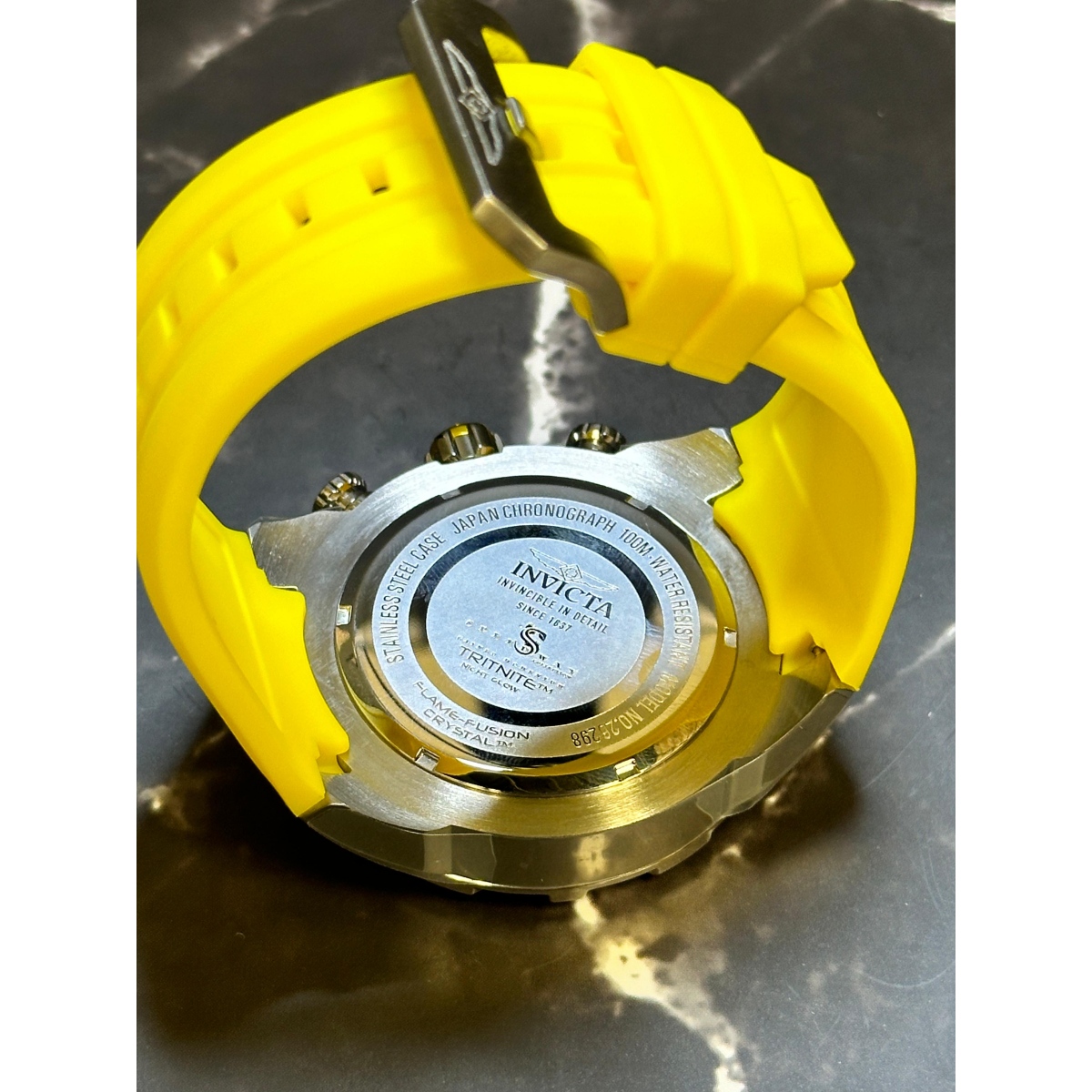 Invicta Speedway Men's Watch - 50mm, Yellow (26298)