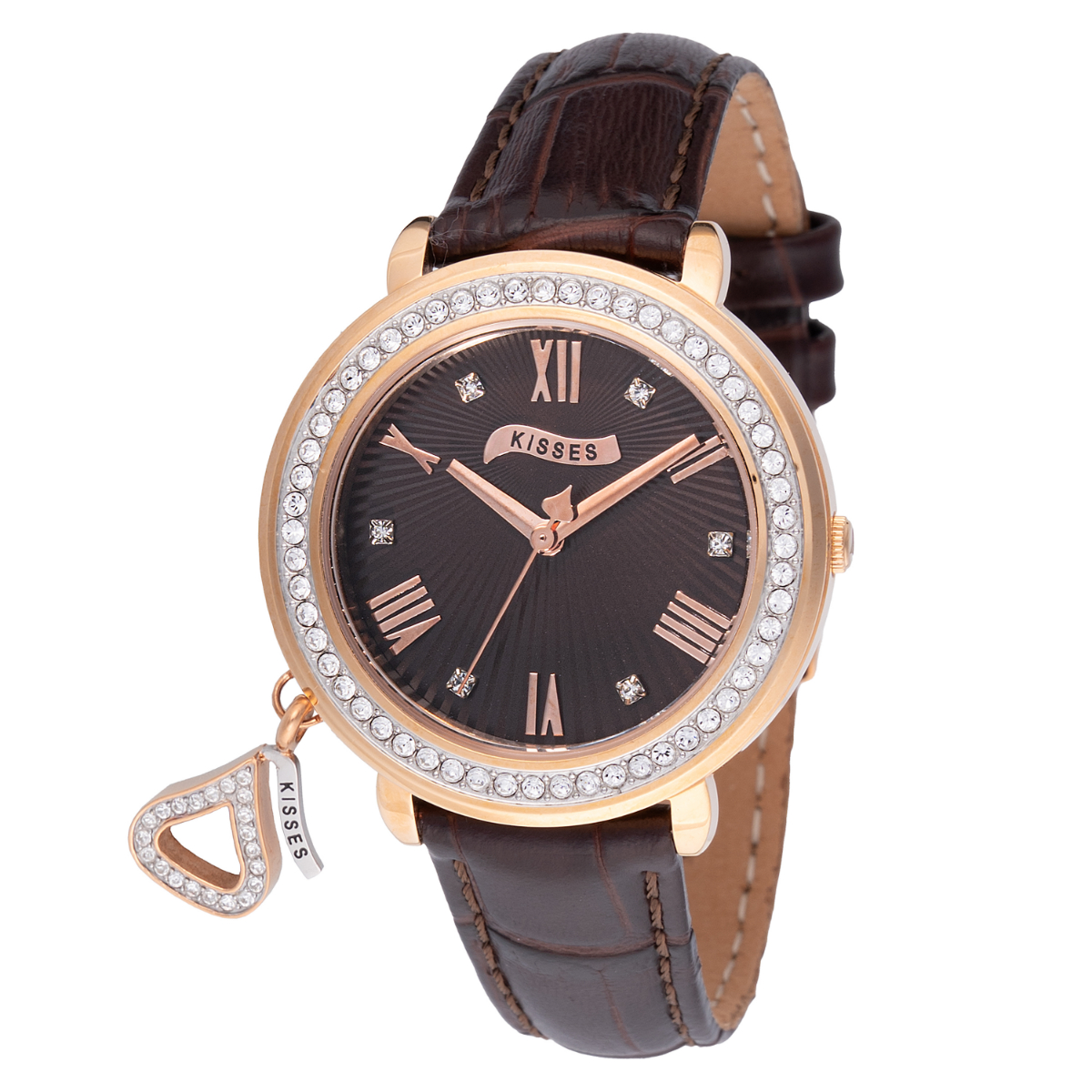 Invicta Wildflower Kiss Edition Women's Watch - 35.1mm, Brown (KS013RGBN)