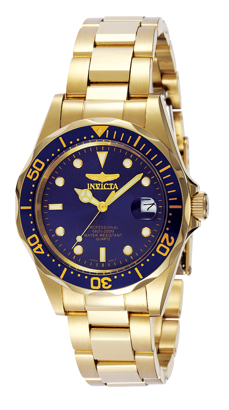 Invicta Pro Diver Men's Watch - 37.5mm, Gold (8937)