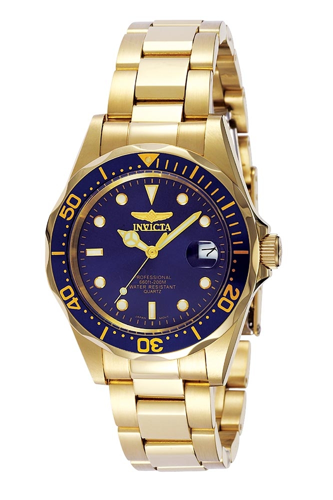 Invicta Pro Diver Men's Watch - 37.5mm, Gold (8937)