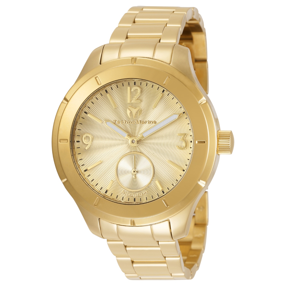 TechnoMarine MoonSun Men's Watch - 42mm, Gold (TM-117030)