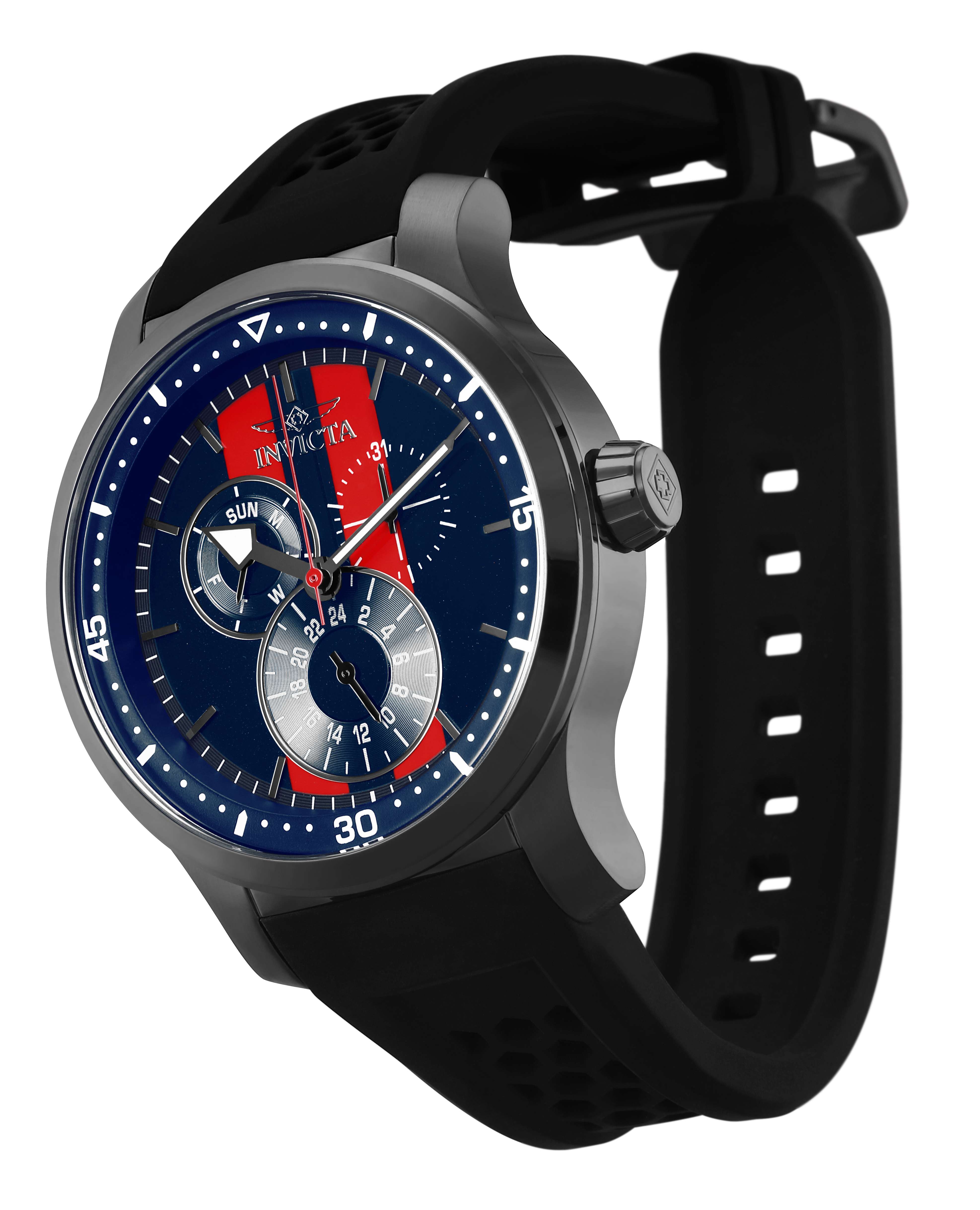 Invicta S1 Rally Men's Watch - 45mm, Black (34036)