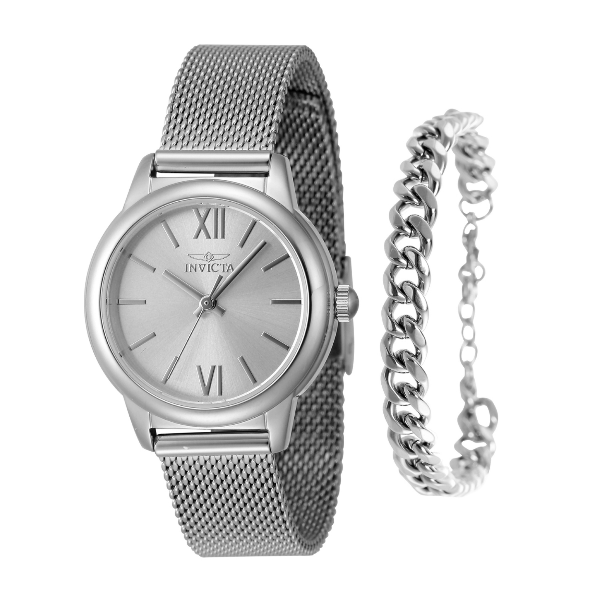 Invicta Angel Women's Watch - 30mm, Steel With Bracelet Set (48249)