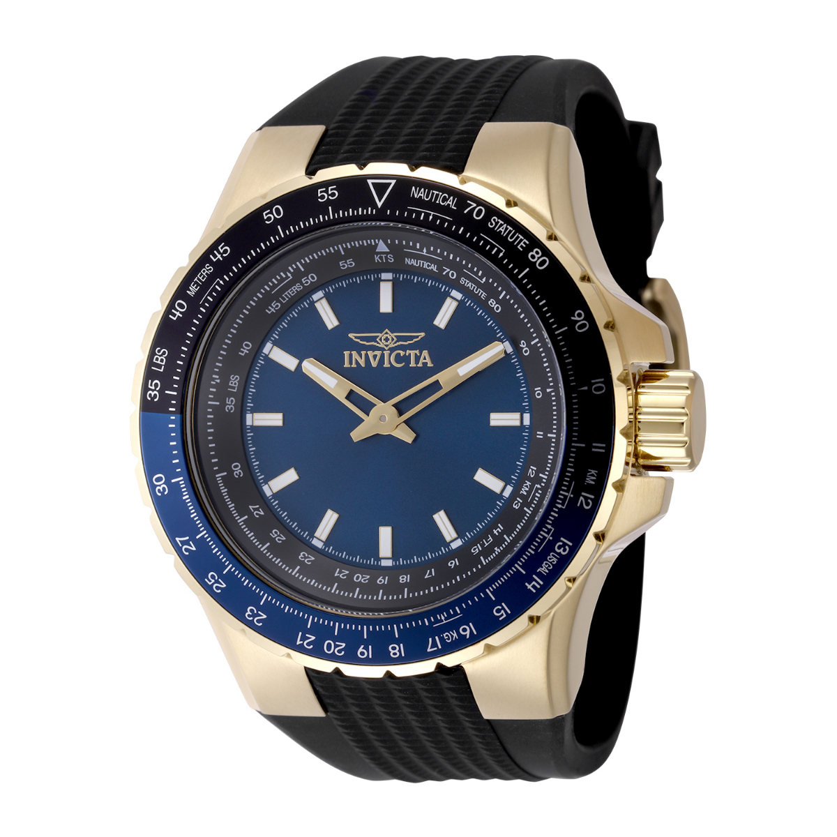 Invicta Aviator Men's Watch - 50mm, Black (49650)