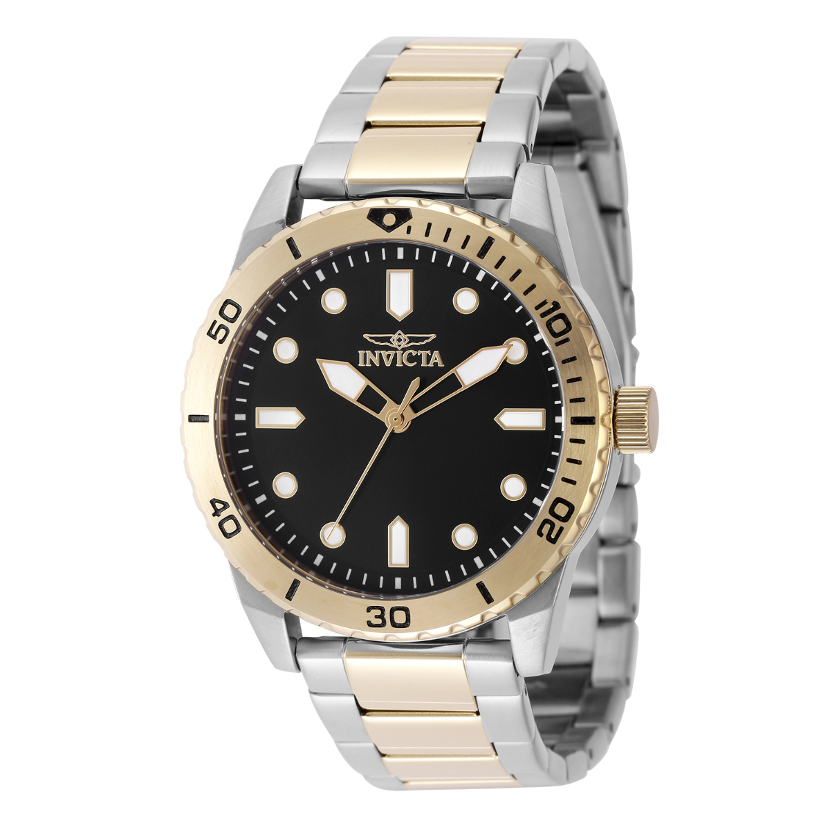 Invicta Specialty Men's Watch - 43mm, Gold, Steel With Bracelet Set (48309)