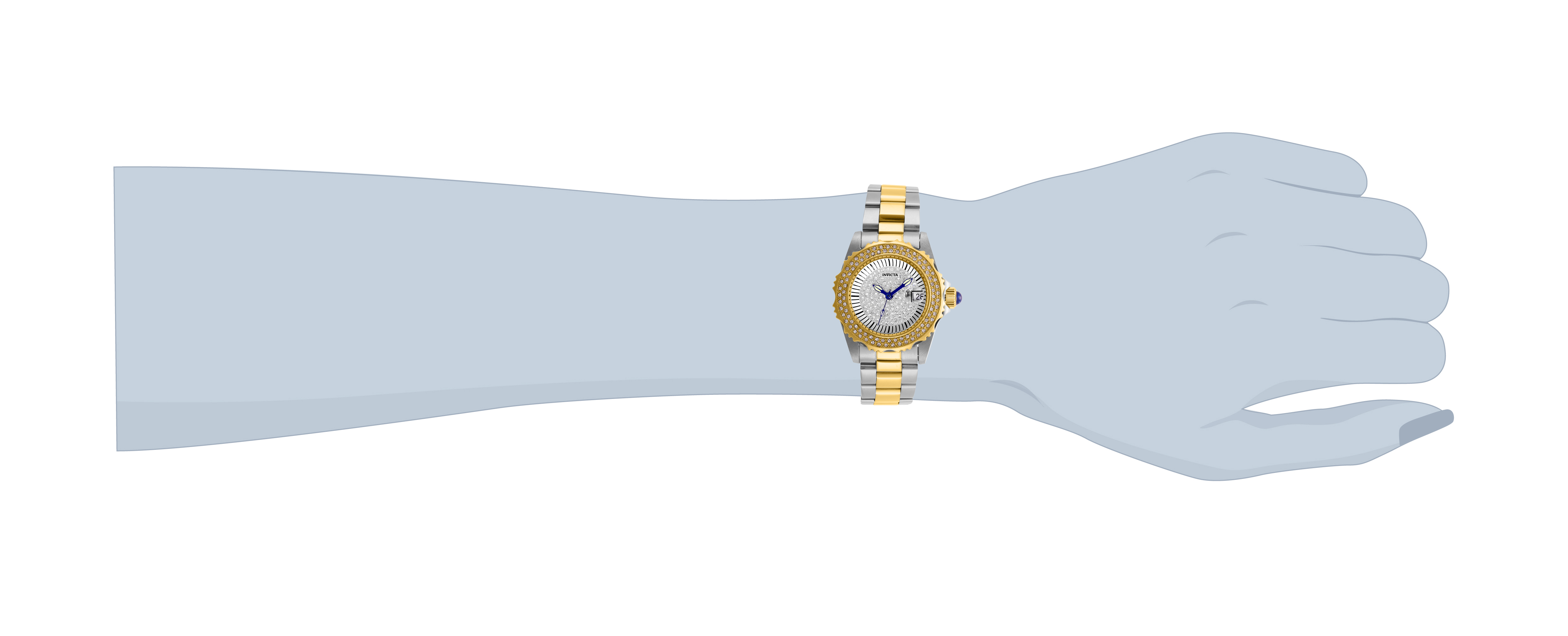 Invicta Angel Swiss Ronda 585 Caliber Women's Watch - 30mm, Steel, Gold (28440)