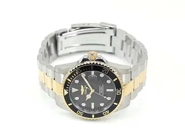 Invicta Pro Diver Men's Watch - 42mm, Steel, Gold (33269)