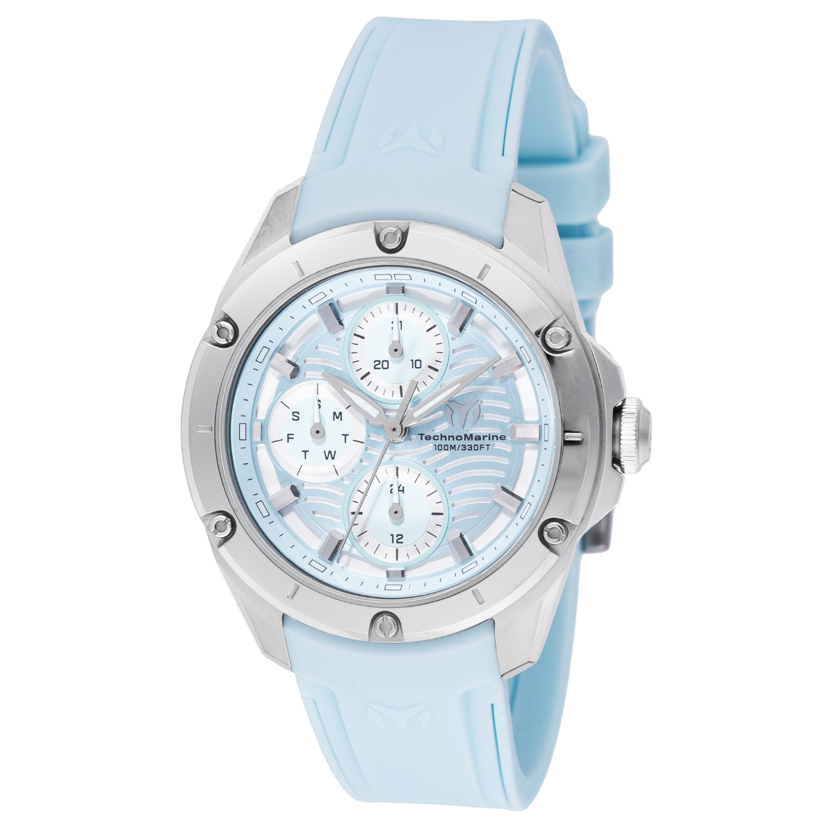 TechnoMarine Oceanico Women's Watch - 36mm, Light Blue (TM-325004)