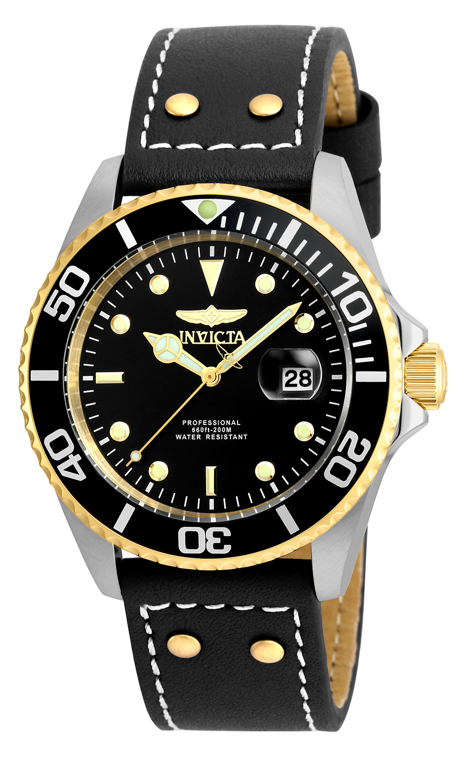 Invicta Pro Diver Men's Watch - 43mm, Black (ZG-22074)