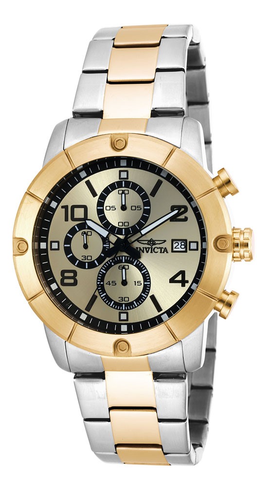 Invicta Specialty Men's Watch - 45mm, Steel, Gold (17767)